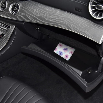LumiMokki Car Registration and Insurance Holder, Leather Registration and Insurance Card Holder, Vehicle Glove Box Organizer - For Documents, Cards, License (Black)