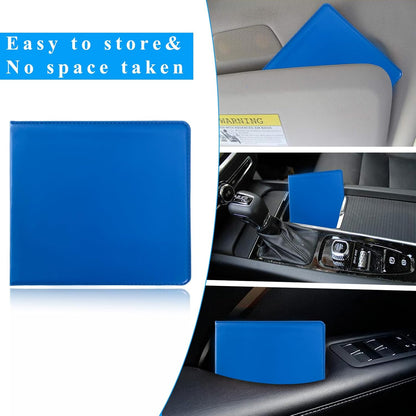 Kewucn 1 PC Car Registration Insurance Holder, Essential Auto Card Glove Box Organizer, Vehicle Interior Accessories Perfect for Most Car, Truck, SUV (10.55''×4.8'', Pink)