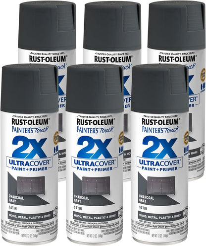 Rust-Oleum 334029 Painter's Touch 2X Ultra Cover Spray Paint, 12 oz, Gloss Clear - Colors C