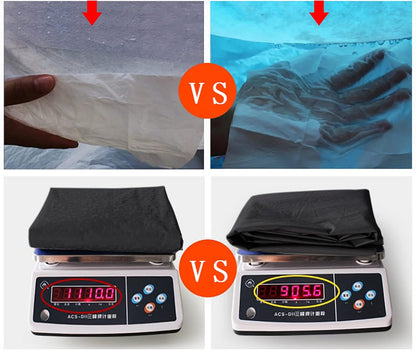 uxcell Car Cover Waterproof All Weather for Car, Full Car Cover Rain Sun Protection Universal Fit for Sedan 178''-185''