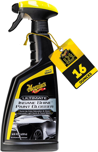 Meguiar's Ultimate Quik Wax, Durable Protection, Quick and Easy - 24 Oz Spray Bottle