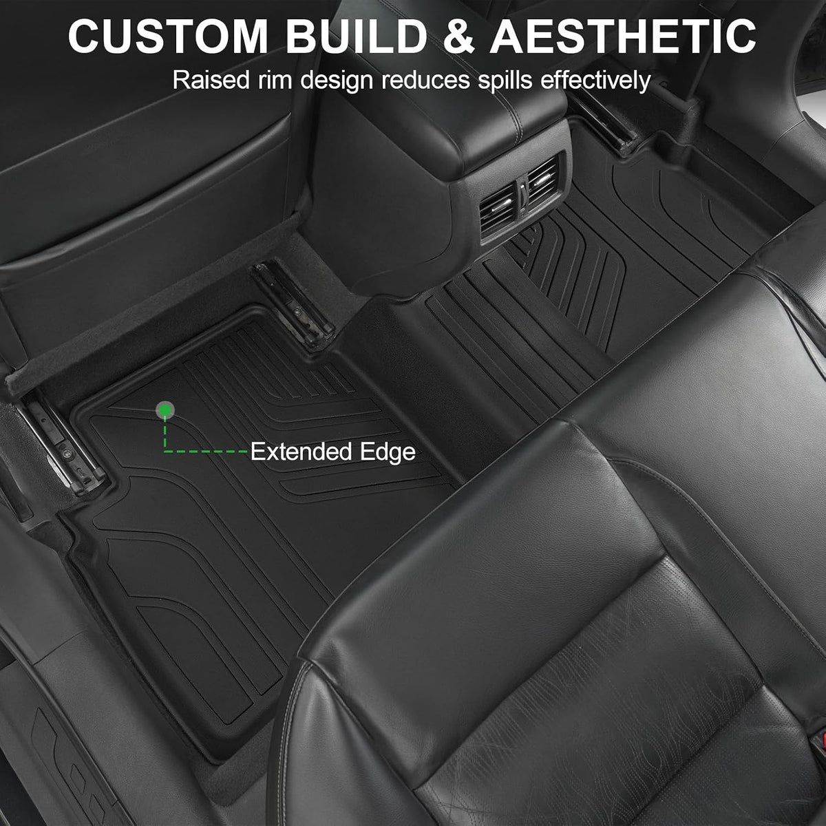 Floor Mats for 2026 2019-2025 Nissan Altima, TPE All Weather Durable Floor Liners Door Sill Guards for Nissan Altima Accessories