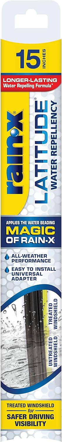 Rain-X 810363 Repellency Water Repellent Wiper Blades, 22" Windshield Wipers (Pack of 2), All Weather Streak-Free for Enhanced Visibility w/Water Repellency Formula [Amazon Exclusive] - Colors A