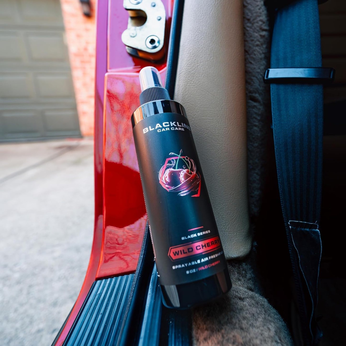 Blackline Car Care - Ocean Breeze Car Air Freshener Spray, Premium Odor Eliminator for Cars, Trucks, RVs, SUV, or Home Use - 8 fl OZ - Air Freshener - Ocean Breeze Spray