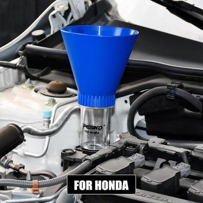 Engine Oil Funnel Spill-Free Hands-Free Compatible with Buick, Cadillac, Chevrolet, and GMC Vehicles for Fast & Easy Oil Change