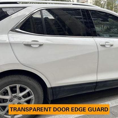 Winunite 32.8ft (10m) Car Door Edge Guards Clear – Self-Adhesive PVC, U-Shaped, Fits Most Vehicles, Scratch- and Chip-Resistant – Reduces Dings in Parking Lots