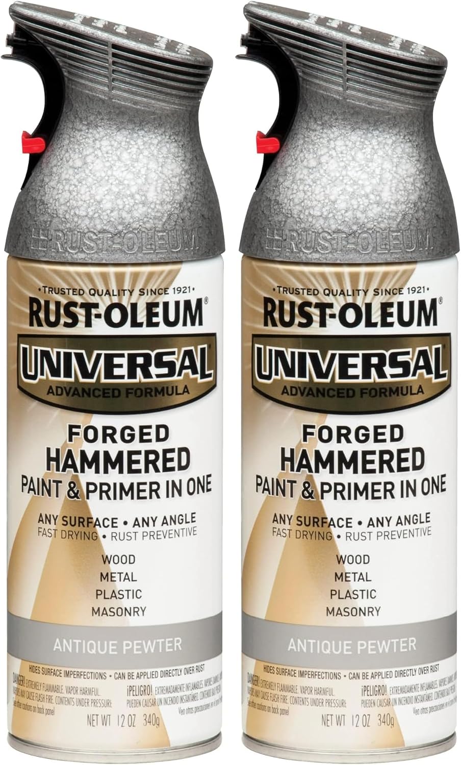 Rust-Oleum 302151 Universal All Surface Clear Topcoat Spray, 11 oz, Dead Flat Clear - Colors B