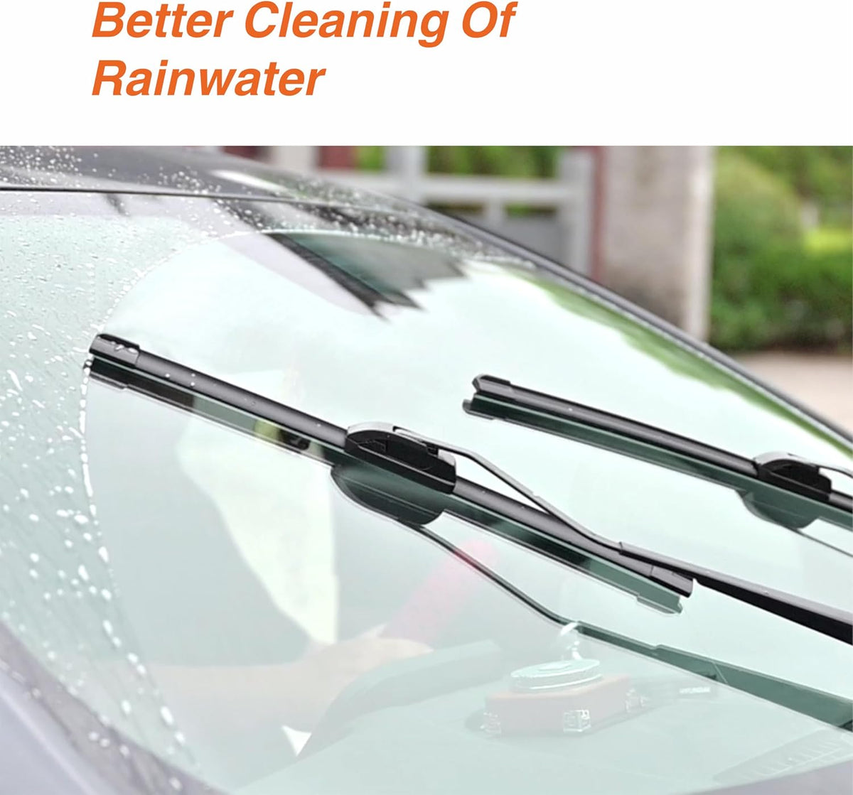 Wiper Blades 26" + 16" Automotive Replacement Windshield Wiper Blades for My Car Premium All-Seasons OE Quality Wipers for Front Windshield(Set of 2)