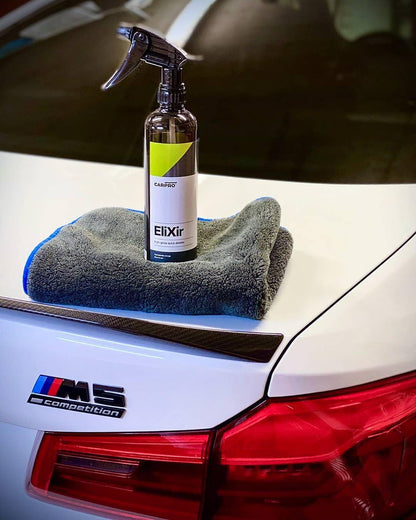 CARPRO EliXir Quick Detailer with Sprayer - Quick Detail Provides a Fast Layer of Depth, Gloss, and Hydrophobic Energy - Liter (34oz)