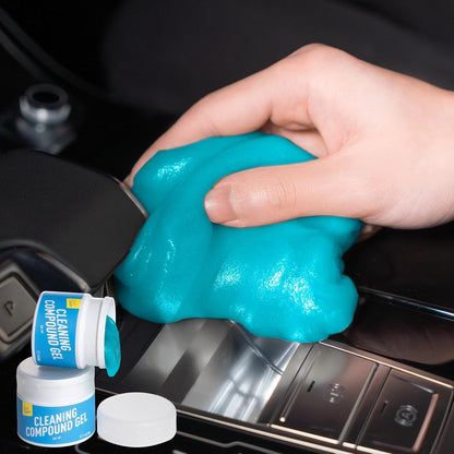 CLICK CLEAN Cleaning Gel for Car, 7oz Car Detailing Tools, Cleaning Putty Gel, Car Interior Cleaner Universal Dust Cleaner for Keyboard, Laptop, Air Vents