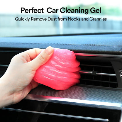 PULIDIKI Car Cleaning Gel Cleaning Putty Car Interior Cleaner Car Detailing Kit Car Cleaning Slime Car Cleaning Supplies Car Accessories Gifts for Men Women Purple
