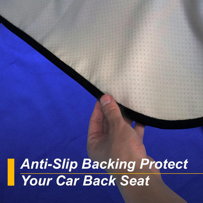 Car Seat Cover Protector Front Seats,for Gym Workout,Running,Swimming,Beach and Hiking,Waterproof Sweat Towel Bucket Seat Covers for Cars SUV Trucks (Black, 1Pcs)