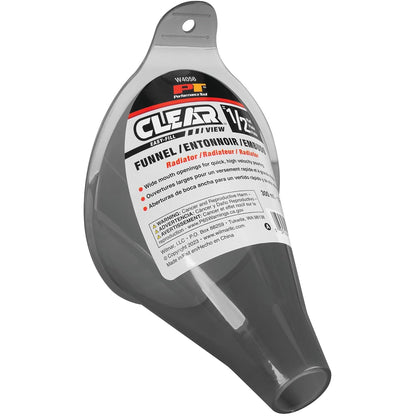 Performance Tool W4053 Clear View Easy-Fill Funnel Set (3 Pieces) - Versatile Liquid Filling Solutions