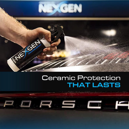 Nexgen Ceramic Spray Silicon Dioxide — Easy to Apply, Ceramic Coating Spray for Cars — Professional-Grade Protective Sealant Polish for Cars, RVs, Motorcycles, Boats, and ATVs — 16oz