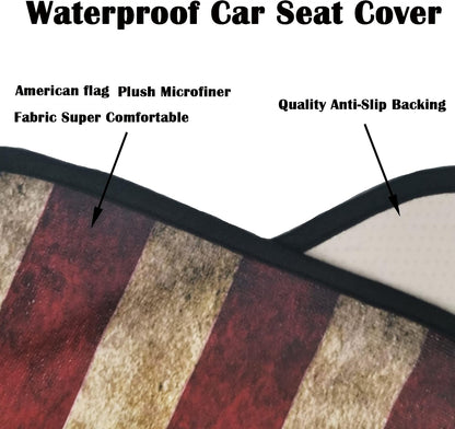 Car Seat Cover Protector Front Seats,for Gym Workout,Running,Swimming,Beach and Hiking,Waterproof Sweat Towel Bucket Seat Covers for Cars SUV Trucks (Black, 1Pcs)