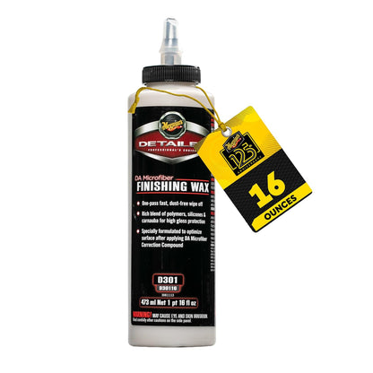 Meguiar's DA Microfiber Correction Compound D30032 - Pro Car Scratch Remover, for Use with a DA Polisher and Microfiber Cutting Disc, Remove Swirls, Scratches, Water Spots, and Oxidation, 32 Oz
