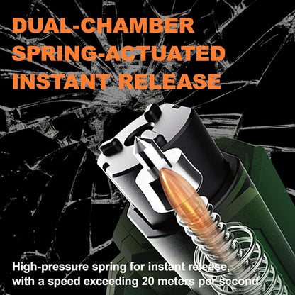 4PCS Car Window Breaker Seatbelt Cutter, Portable 2 in 1 Seatbelt Cutter and Window Glass Breaker Keychain Emergency Escape Tool for Cars