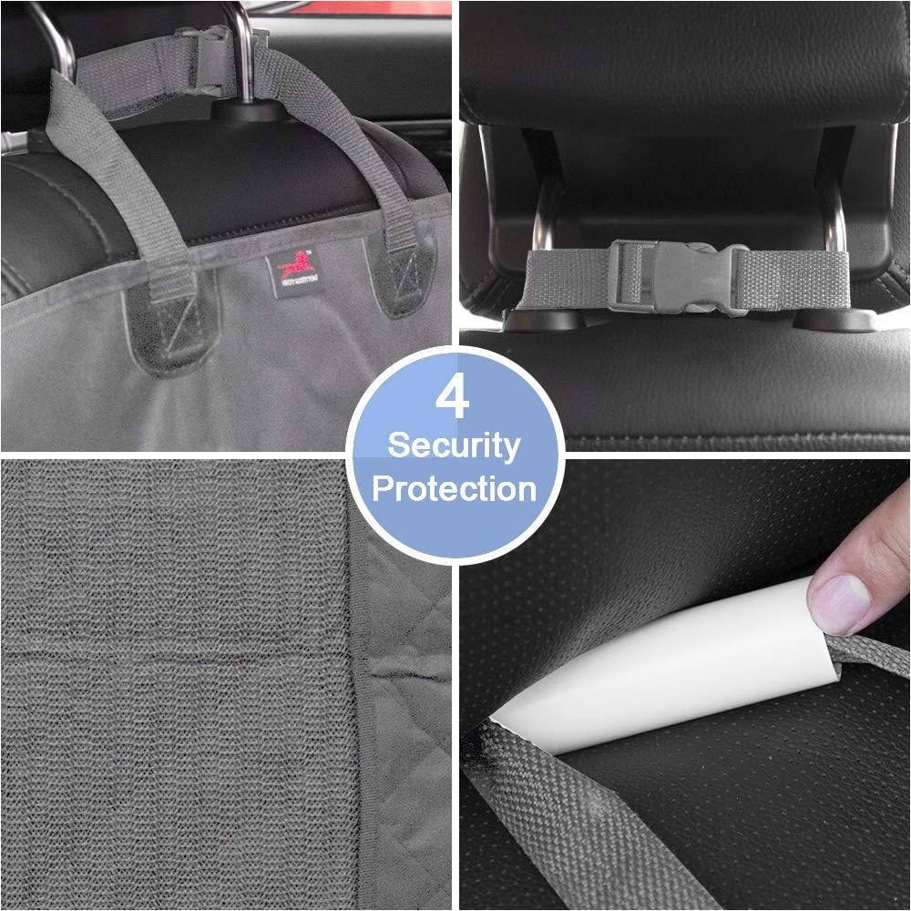 HONEST OUTFITTERS Dog Car Seat Cover, Pet Front Cover for Cars, Trucks, and Suv's - Waterproof & Nonslip Dog Seat Cover,(Front Seat)