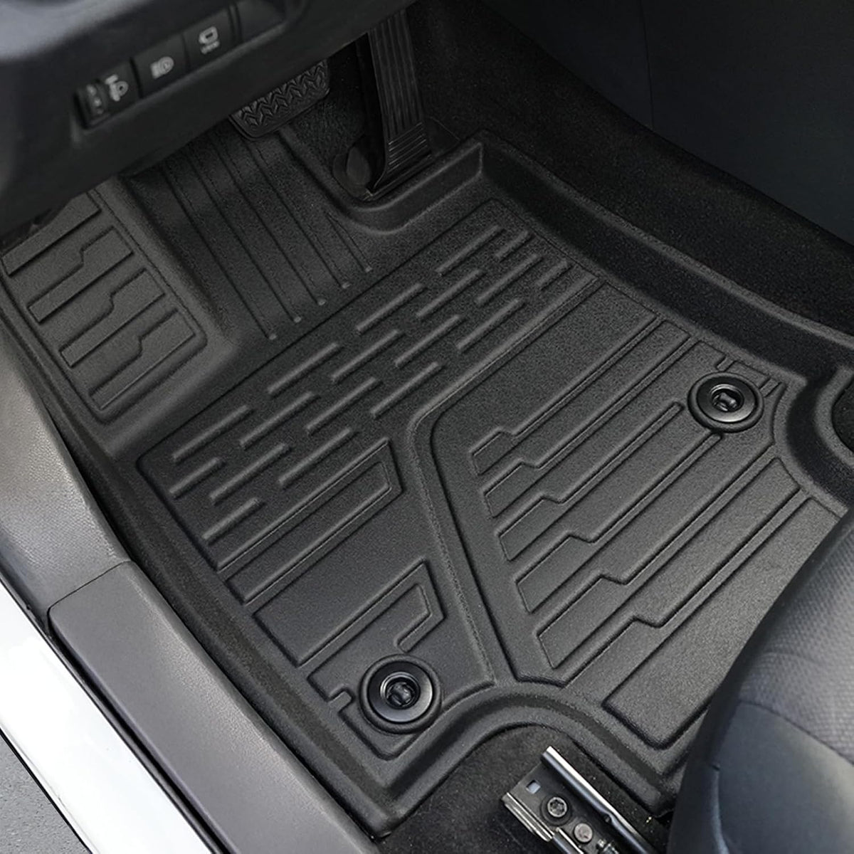 Floor Mats for Toyota Sienna 2021-2026, All Weather Floor Mats Lower Trunk Cargo Liner Accessories, Full Coverage Set (Fit 8-Seat with Spare Tire)