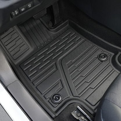 Floor Mats for Toyota Sienna 2021-2026, All Weather Floor Mats Lower Trunk Cargo Liner Accessories, Full Coverage Set (Fit 8-Seat with Spare Tire)