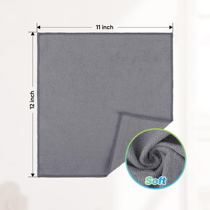 HOMEXCEL Professional Large Microfiber Car Drying Towels 2 Pack, Lint Free, Scratch Free, Highly Absorbent Drying Towel for Cars, SUVs, RVs, Trucks, and Boats,31" x 24",Grey
