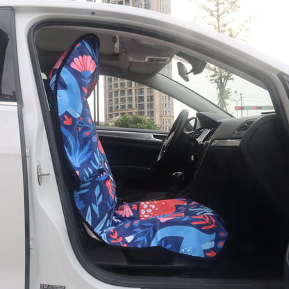 Car Seat Cover Protector Front Seats,for Gym Workout,Running,Swimming,Beach and Hiking,Waterproof Sweat Towel Bucket Seat Covers for Cars SUV Trucks (Black, 1Pcs)