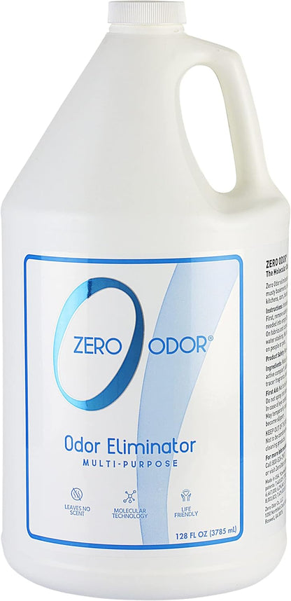 Zero Odor Multi-Purpose Odor Eliminator - Eliminate Air & Surface Odor – Patented Technology Best for Bathroom, Kitchen, Fabric, Closet- Smell Great Again, 8oz (Over 1000 Sprays)