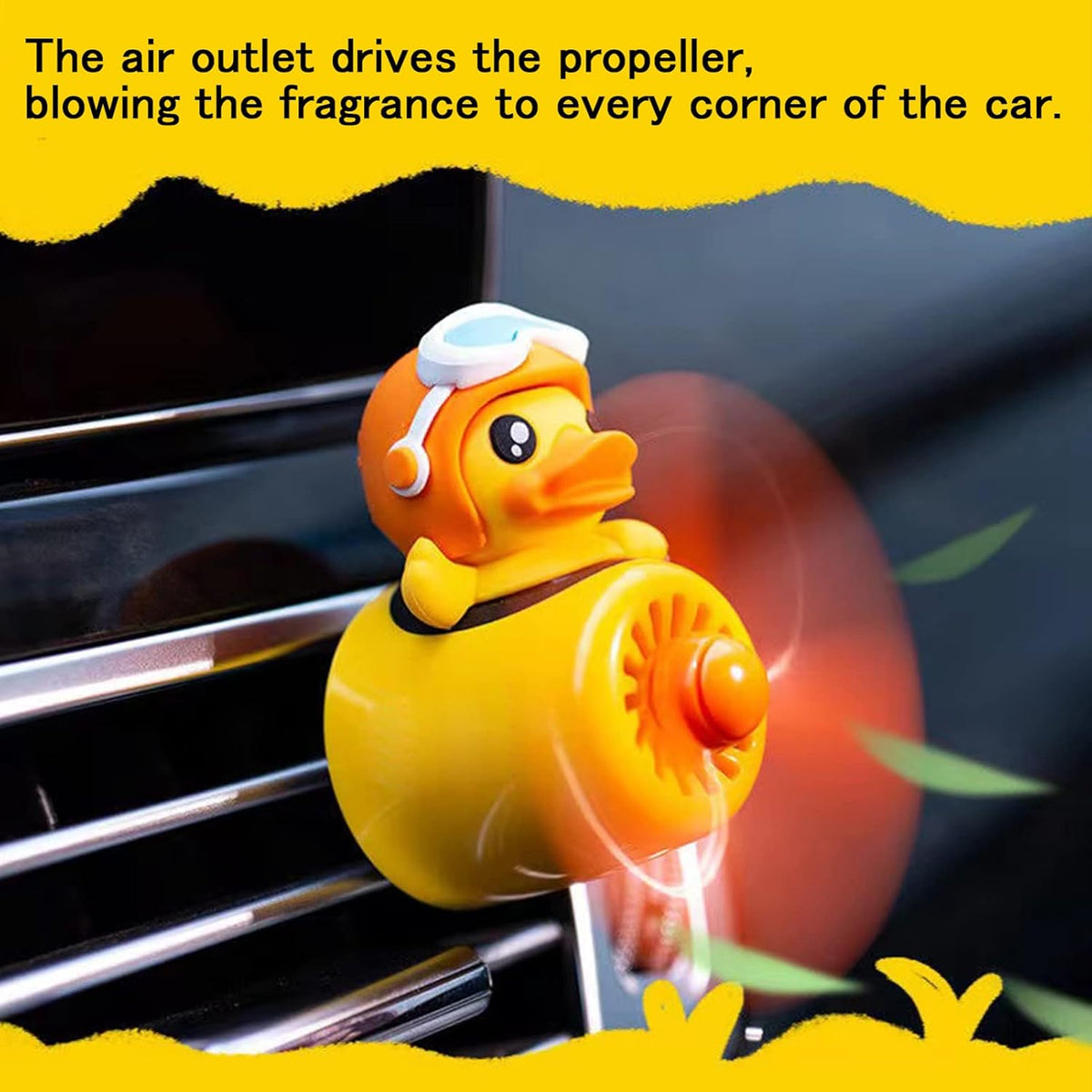 Pilot Car Air Freshener, Cute Dog Car Vent Clip Air Freshener Automotive Air Outlet Fan Diffuser, Automotive Interiors Vent Decoration (Shake Head Style - Dog)