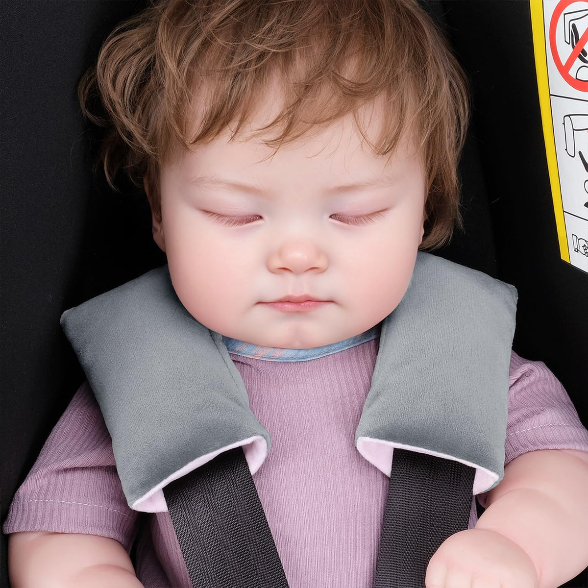 COOLBEBE Car Seat Straps Shoulder Pads for Baby Kids, Super Soft Seat Belt Covers for All Car Seats/Pushchair/Stroller/High Chair