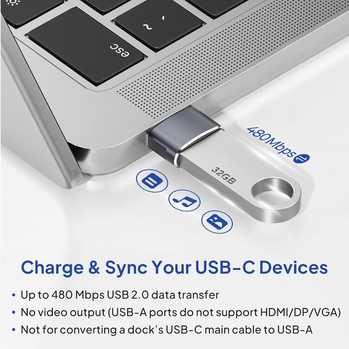 Elebase USB to USB C Adapter for iPhone 17 4Pack,USBC Female to A Male Car Charger Adapter,Type C Converter Apple 17e 16 Pro Max 15 14 Plus,iWatch Watch 11 10 Ultra 3,iPad Air,Samsung Galaxy S26