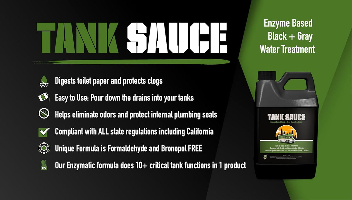 Bling Sauce Bug Sauce, pH Neutral Bug and Tar Remover Plus Cleaner for RVs, 64 oz.