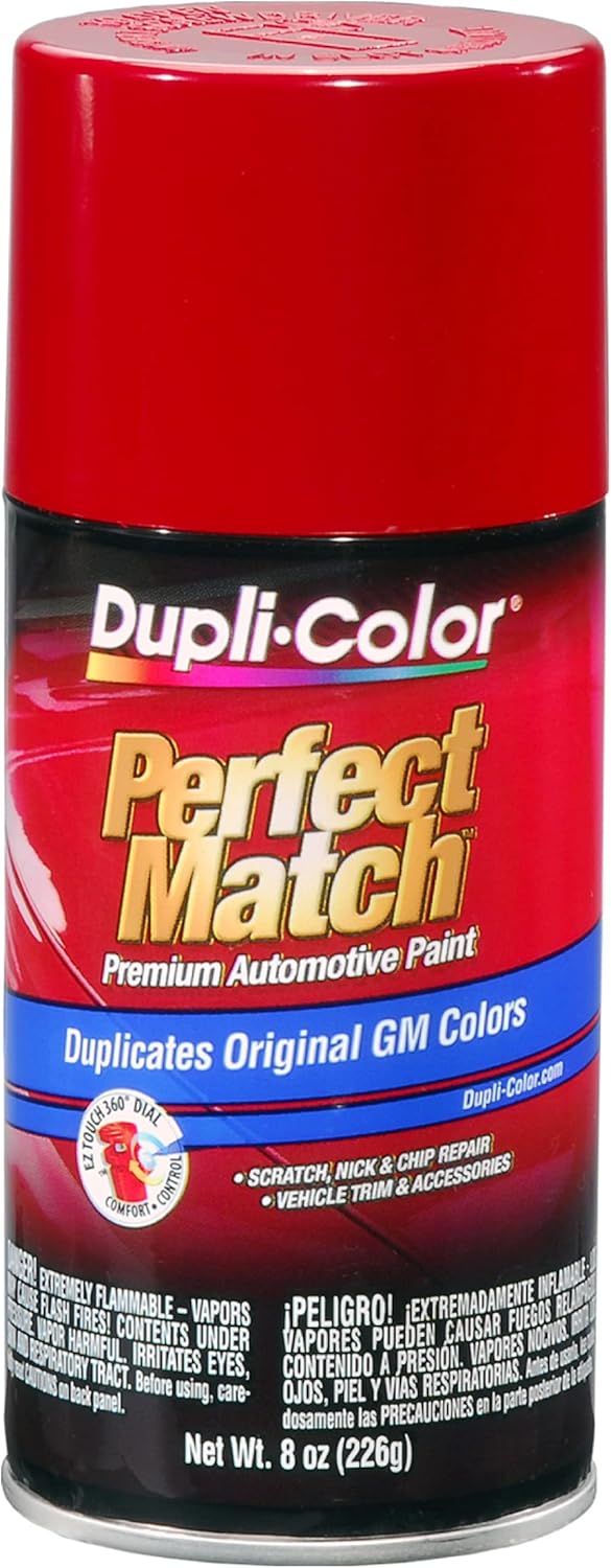 Dupli-Color EBCL01257 Clear Perfect Match Automotive Top Coat - 8 oz. Aerosol - Colors B