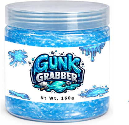 Gunk Grabber Car Cleaning Gel – Reusable Detail Slime Putty for Car Interior, Air Vents, Dashboard & Cup Holders – Dust Cleaning Gel for Keyboard, Electronics & Office – Non-Sticky Auto Detailing Tool