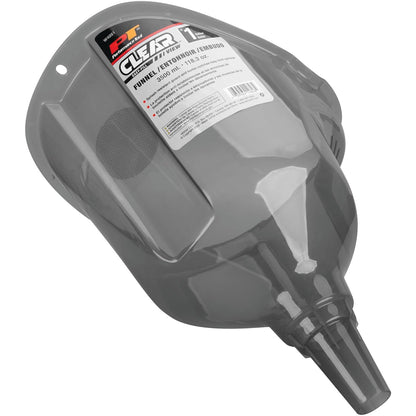 Performance Tool W4053 Clear View Easy-Fill Funnel Set (3 Pieces) - Versatile Liquid Filling Solutions