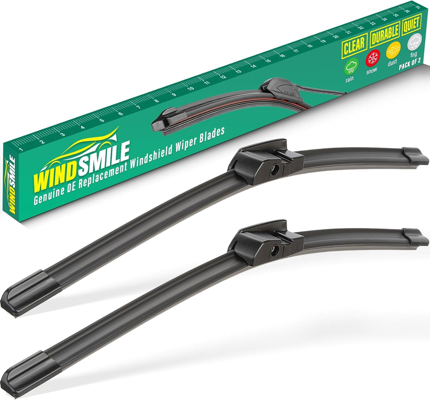 26" 16" 12" Windshield Wiper Blades Replacement for Toyota RAV4 2019 2020 2021 2022 2023 2024 2025 RAV 4 / Mazda 5 2006-2015 Premium All Weather Front Rear Wipers Set - OEM Quality (Pack of 3) - Colors D
