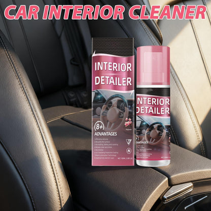 Polishing Cleaner Car Interior, Interior Detail Spray, Car Interior Detailing Cleaner for Rubber, Leather& More, All Purpose Car Interior Detailer Cleaner for Dashboards, Seats, Leather, Plastic