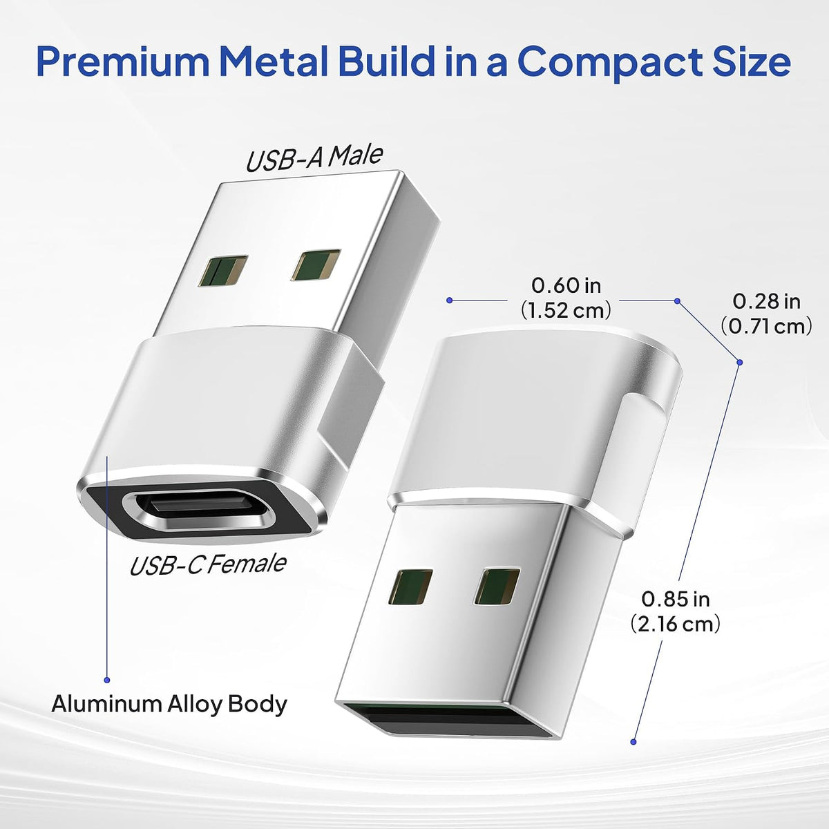 Elebase USB to USB C Adapter for iPhone 17 4Pack,USBC Female to A Male Car Charger Adapter,Type C Converter Apple 17e 16 Pro Max 15 14 Plus,iWatch Watch 11 10 Ultra 3,iPad Air,Samsung Galaxy S26