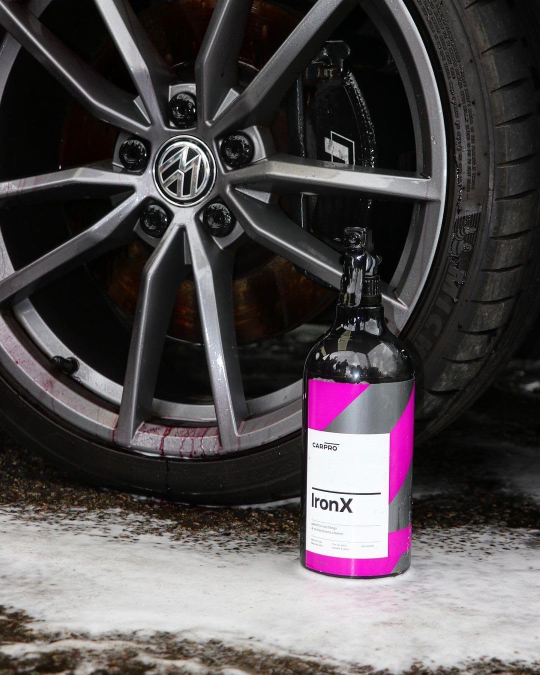 CARPRO IronX Iron Remover: Stops Rust Spots and Pre-Mature Failure of the Paint Clear Coat, Iron Contaminant Removal - 4 Liter Refill (135oz)