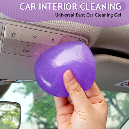 TeSabMi Car Cleaning Gel Car Cleaning Putty Car Putty Car Interior Cleaner Car Slime Car Detailing Kit Car Accessories Gifts for Dad Men Him Women Stocking Stuffers Pink