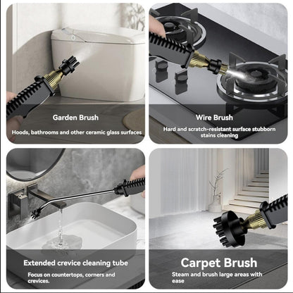 Foandbevi 7 in 1 Steam Cleaner 2500W High Pressure Steamer for Cleaning, Car Steamer Handheld Steam Cleaner for Home Use, Hardwood Floor Steam Cleaner for Upholstery, Kitchen, Bathroom, Grout