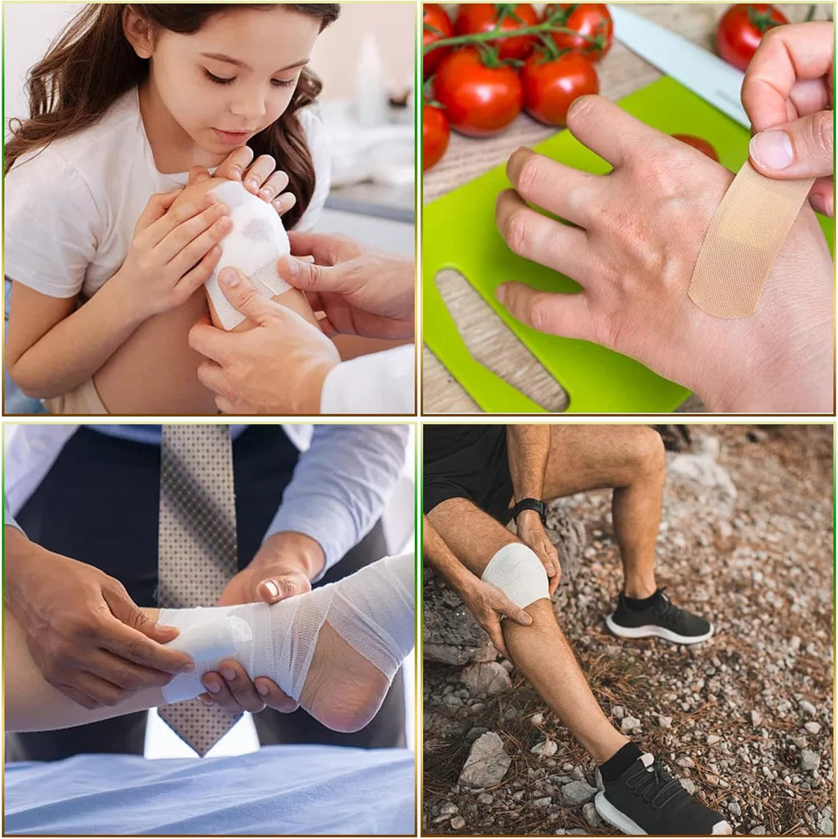276PCS First Aid Kit Home Car Camping Hiking Emergency Supplies Small Compact Lovely Bag for School Outdoor, Basic Outdoor Essentials Survival Kit for Travel AMORNING