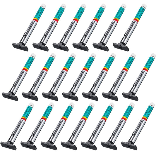 Xuhal 20 Packs Tyre Tread Depth Gauge Color Coded Tire Depth Gauge Tool Tire Tread Accurate Measurement Tools