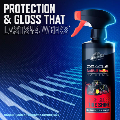 Armor All Podium Series High Shine Hybrid Ceramic Car Spray Wax, Safe on All Car Paint Finishes, Developed With Oracle Red Bull Racing, 16 fl oz
