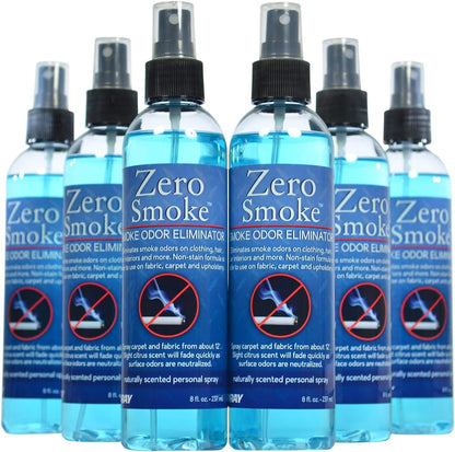 Jenray Zero Smoke Odor Eliminator Spray, 8 oz - Eliminates cigars, cigarettes, smoke odors as well as mold, food smells and musty rooms.