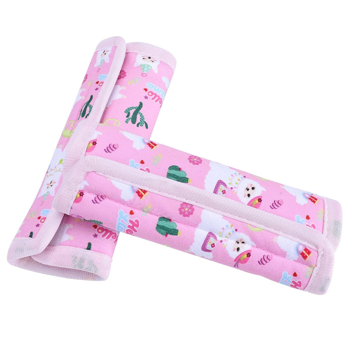 COOLBEBE Car Seat Straps Shoulder Pads for Baby Kids, Super Soft Seat Belt Covers for All Car Seats/Pushchair/Stroller/High Chair