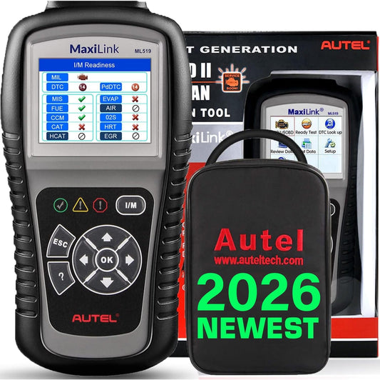 Autel AutoLink AL519 OBD2 Scanner Enhanced Mode 6 Car Diagnostic Tool Check Engine Code Reader CAN Scan Tool, Advanced Ver. of AL319