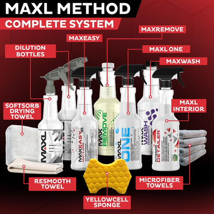 MAXLONE™ 20oz Car Spray with Triphene®, Quick Spray & Wipe All Purpose Waterless Detailer, Better Than Any Car Detailing Kit - Clean, Shine, Protect Paint, Glass, Wheels, and Trim Without Pre-Washing