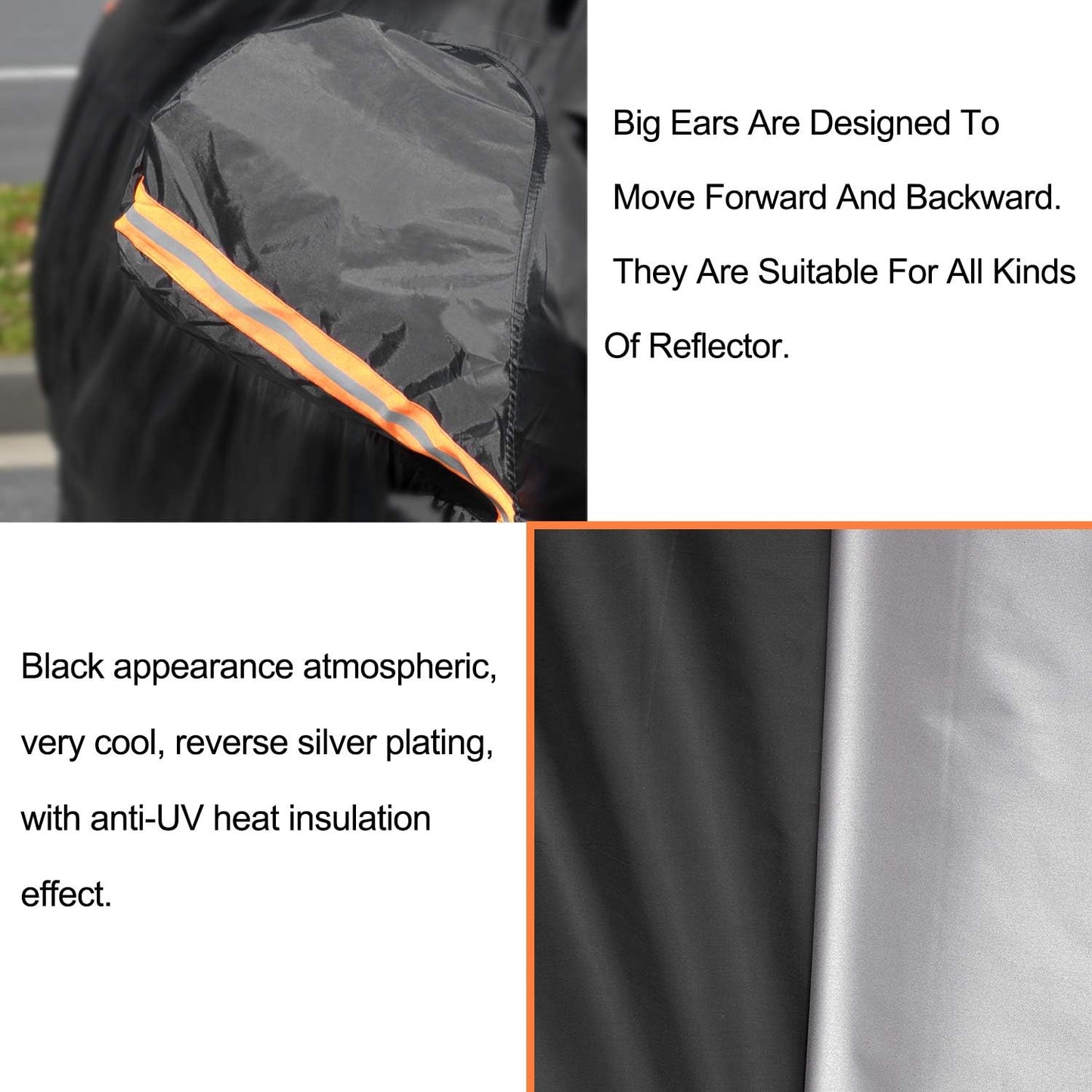 Full Car Covers for Sedan, Car Cover Waterproof All Weather Windproof Dustproof UV Protection Scratch Resistant Indoor Outdoor Univers
