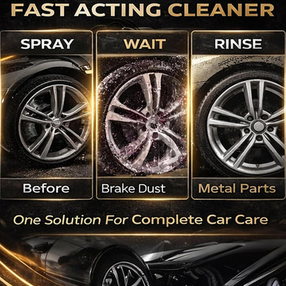 Iron Eraser Rust Remover Spray, 2026 New Iron Powder Instant Remover, Professional Fast-Acting Rust and Brake Dust Remover for Automotive Surface (1)