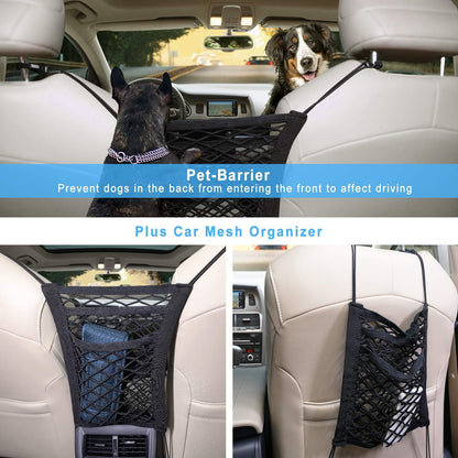 Bark Lover Deluxe Dog Seat Cover for Front Seat-More Durable Waterproof Front Seat Protector, High Heat Resistant and Nonslip Front Seat Cover for Dogs Kids, Universal Size (Black,1 Pack)